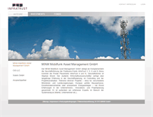 Tablet Screenshot of infratrust.de